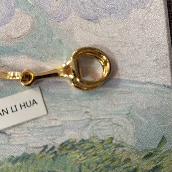 Gold Belt Buckle for Scarves - Picture 2 of 2